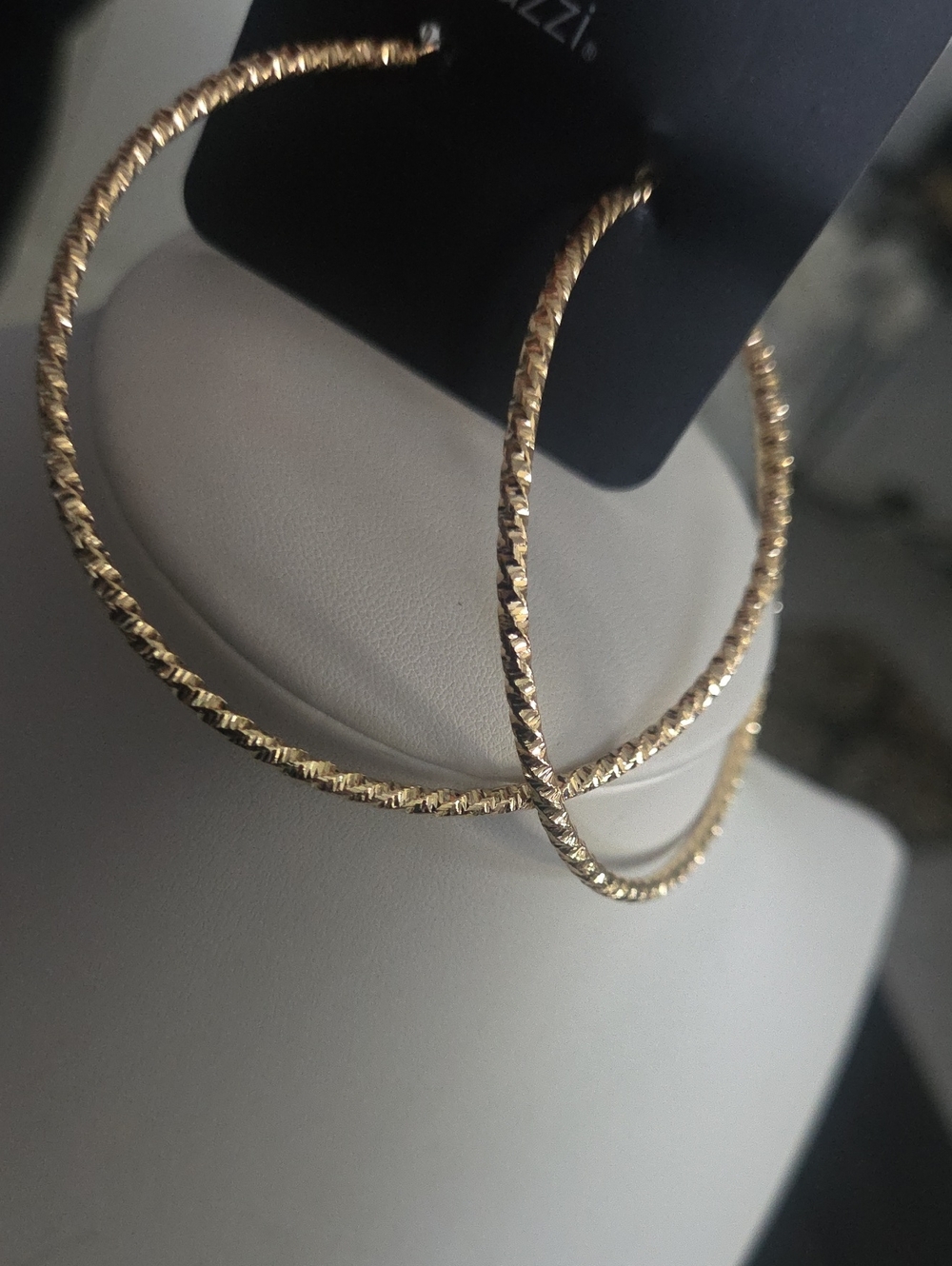 Paparazzi Voluptious Volume Gold Hoop Earrings NWT